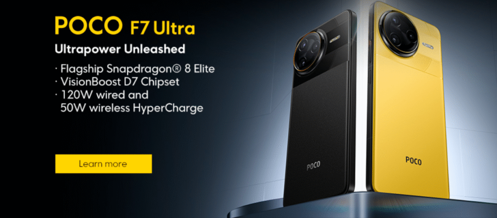 POCO F7 Ultra features